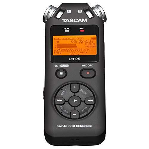 絶品絶品TASCAM リニアPCMレコーダー ブラック DR-05 ハンディ