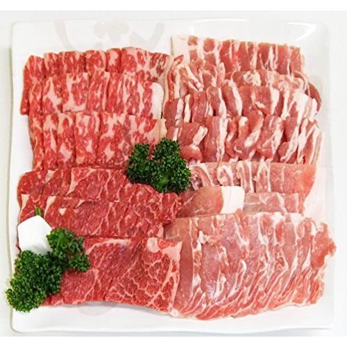 肉のひぐち 飛騨牛 国産 市場 豚肉 バーベキューセット 1kg 牛肉 かた 大きな取引 4〜5人分 豚バラ 牛カルビ 牛もも