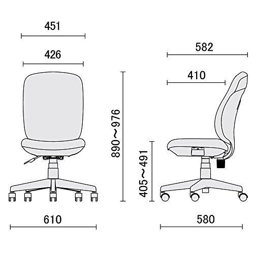 公式超安い プラス オフィスチェア Presea ハイバック ブラックシェル