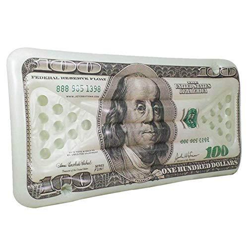 満点の満点の100ドル札フロート 水遊び | eighttechnology.com.ec