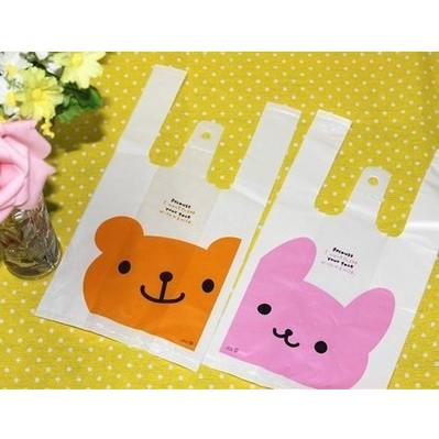 Minakiko かわいい レジ袋 ビニール袋 うさぎ Lサイズ 100枚 A B076d41dwn 1219 Mtm Co 通販 Yahoo ショッピング