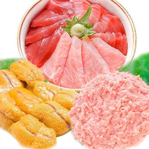 超歓迎 築地の王様 まぐろ ざんまい 築地 本マグロ 大トロ 中トロ 赤身 ネギトロ 生うに 5点セット 2 専用ギフト 公式 Kuljic Com