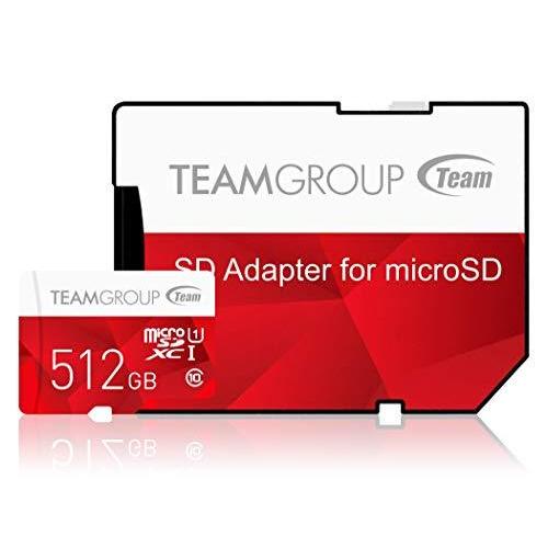 TEAM マイクロSDカード SDXC UHS-1 スマホ タブレット データ移動 バックアップ 大容量 512GB