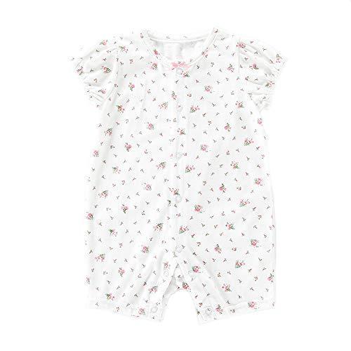 Baby Nest ベビー服 半袖 ロンパース 女の子 新生児服 カバーオール 夏 フルプリント 花柄 コットン 9 12ヶ月 A B07qdy4fvg 1223 Mtm Co 通販 Yahoo ショッピング