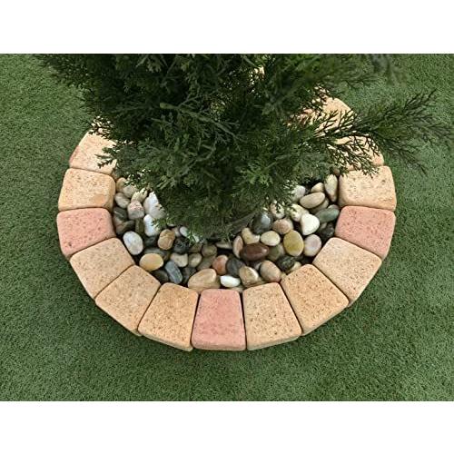 オンライン限定商品 花壇 レンガ 花壇用レンガ 花壇ブロック レンガ花壇 サークル 直径6ｍｍ 円形 ミックス その他レンガ