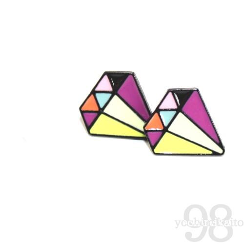 ピアス レディース カラフル ダイヤモンド ヴィヴィッドカラー ヴィヴィッド イヤリング キャッチ パーツ 女性 アクセサリー ジュエリー 華奢 シンプル 可愛い |  | 03