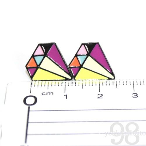 ピアス レディース カラフル ダイヤモンド ヴィヴィッドカラー ヴィヴィッド イヤリング キャッチ パーツ 女性 アクセサリー ジュエリー 華奢 シンプル 可愛い |  | 05