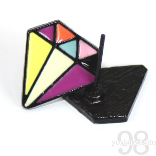 ピアス レディース カラフル ダイヤモンド ヴィヴィッドカラー ヴィヴィッド イヤリング キャッチ パーツ 女性 アクセサリー ジュエリー 華奢 シンプル 可愛い |  | 07