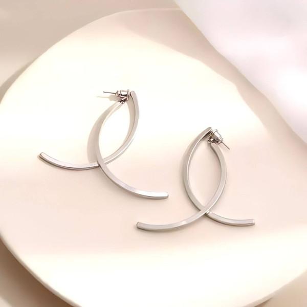 レディースピアスアクセサリージュエリーアメリカンピアス  金属アレルギー 揺れる 金属アレルギー対応 ぶら下がり ゴールド ニッケルフリー 大ぶり ロング |  | 10