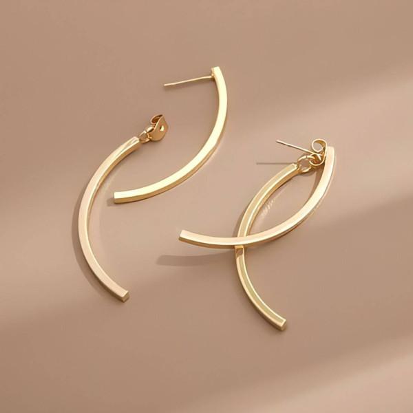 レディースピアスアクセサリージュエリーアメリカンピアス  金属アレルギー 揺れる 金属アレルギー対応 ぶら下がり ゴールド ニッケルフリー 大ぶり ロング |  | 08