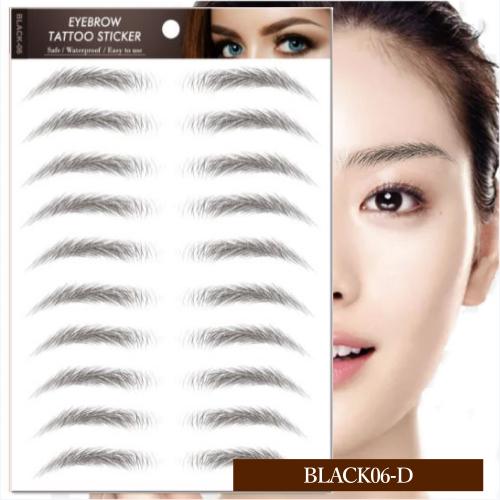 眉毛シール 眉毛タトゥー 貼るだけ 簡単 自然 抗がん剤治療 脱毛対応 男女兼用 説明書付き メイク時短 |  | 07