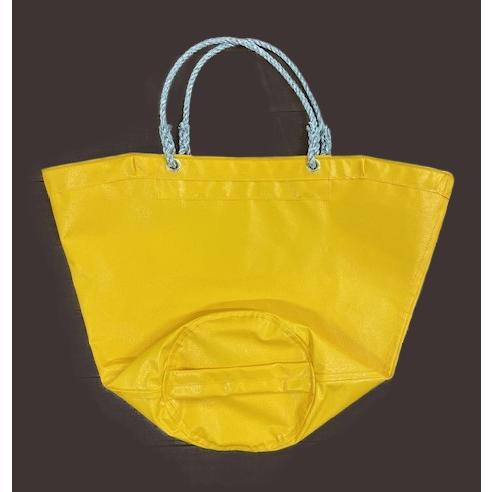 ミキサー車用洗車袋・布バケツ オレンジ色（黄色） : 三谷シーアンカー