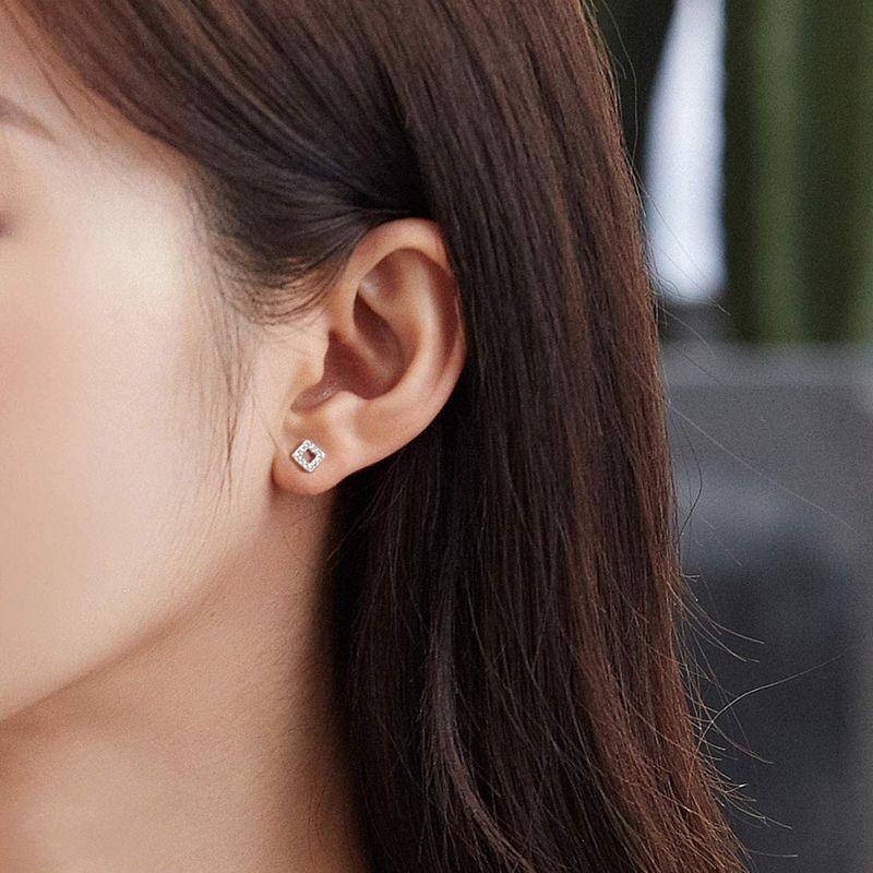 FANCIME プラチナ Pt950 ピアス レディース メンズ 正方形 ひし形 ダイヤモンド カット ラッピング済み 男女兼用 ギフトラッ プラチナ Pt950 ピアス レディース メンズ 正方形 ひし形 ダイヤモンド カット ラッピング済み 男女兼用 ギフトラッ