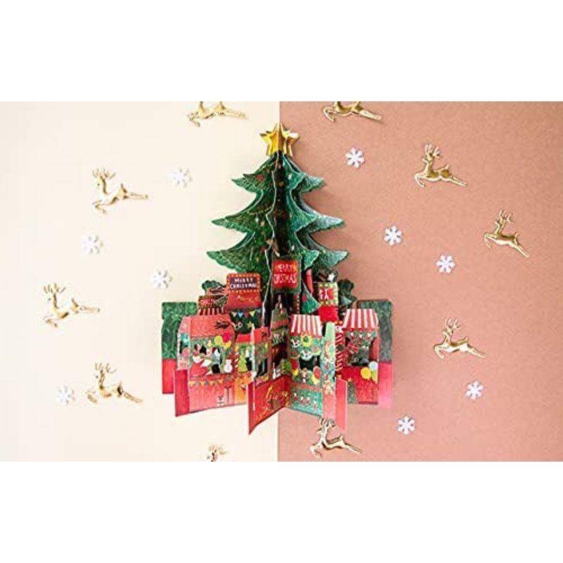 22年新作 立体 ３d クリスマス クリスマスツリー カード グリーティングカード Www Sustentec Com Br