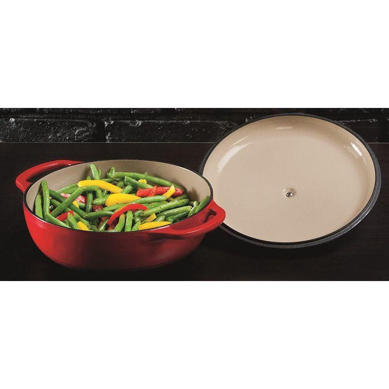 【新版】 LODGE(ロッジ) エナメルダッチオーブン EC3D43 レッド 3qt 【U2245269321】(12522円)