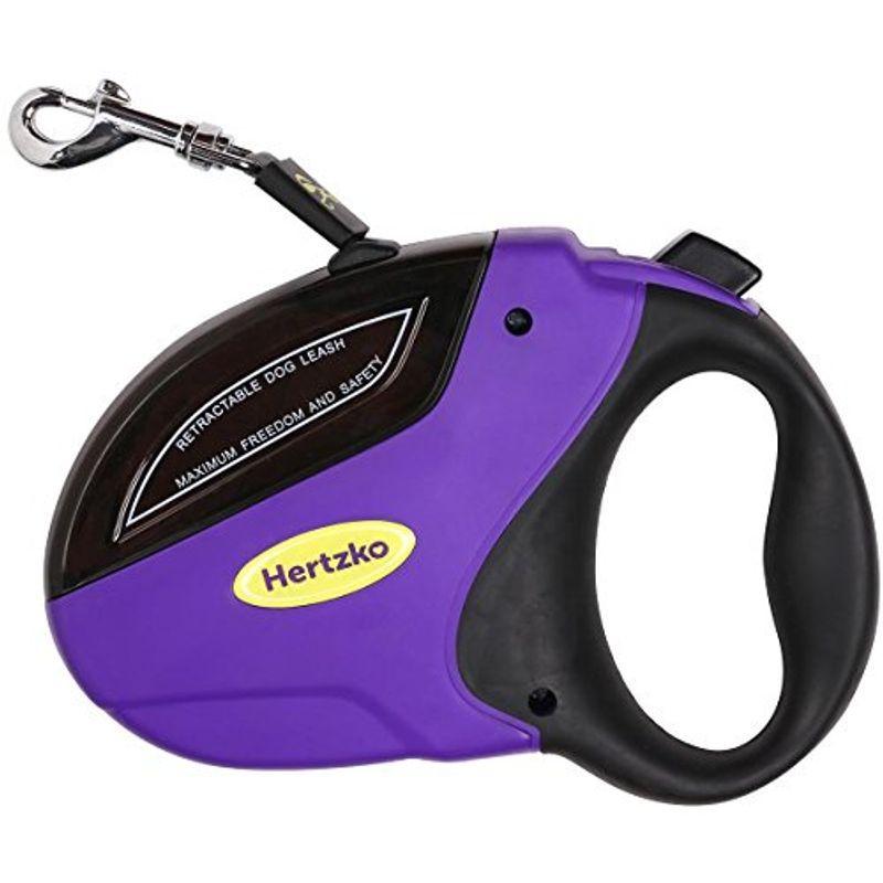 Heavy Duty Retractable Dog Leash By Hertzko - Great For Small, Medium