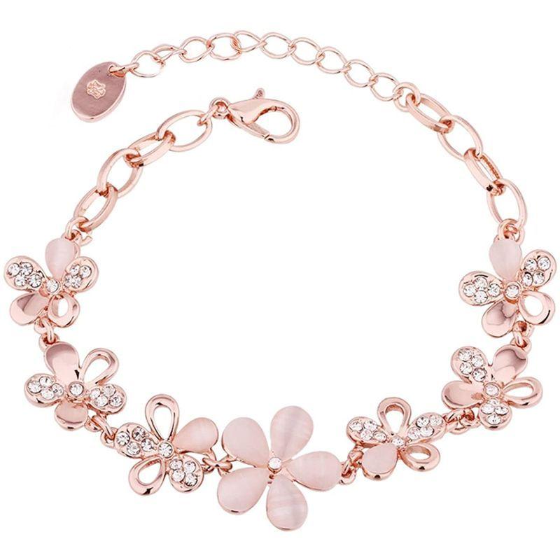 完成品Happy Deals Merdia バングル 花びら ギフト サクラブレスレットレディース フラワー ピンク腕輪 桜の花 長さ調整可 ペアアクセサリー 開運 ブレスレット ミサンガ 男女兼用 腕輪 福パール 福チャーム 型押し 型抜き 赤紐 シノワズリ 幸運を呼ぶ 開運招福 縁起物