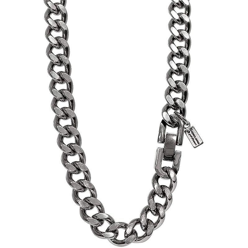 送料無料 ファイテンphiten 限 定 品 カット 喜平 チタン ネックレス 長さ40?60cm (45cm) 幅8.8mm チェーン メンズ 日本 【N2092073782】(11668円)