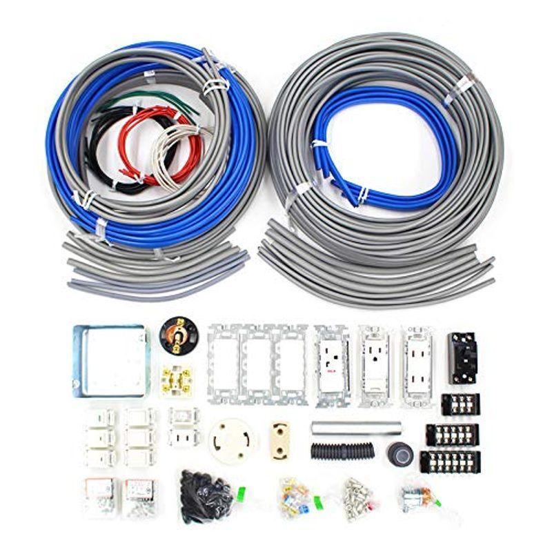 豊富なギフト 電気工事士 2種 技能試験セット３回練習分 電線 器具