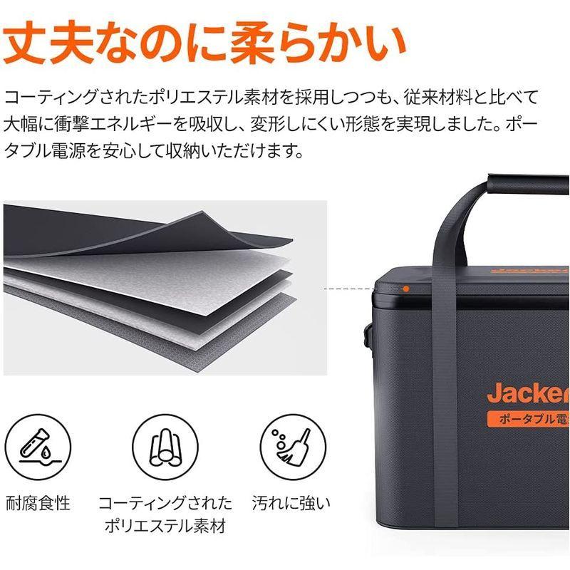 Jackery ポータブル電源 収納バッグ P15 ポータブル電源 1500 保護ケース 外出や旅行用 耐衝撃 防塵 防水 Jackeryポ - 4