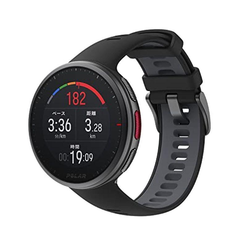 Polar ポラール Vantage V2 ブラック フラッグシップ Mtrショップのpolar ポラール モデル 軽量 心拍 V2 Vantage トレーニング分析 睡眠 回復 日本正規品 Mtrショップ 送料無料特価 の