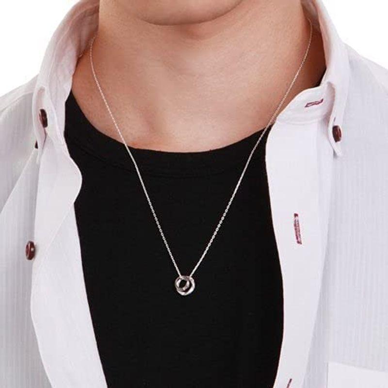 【新商品】 ザ・キッス THE KISS シルバー ペアネックレス 2個セット 男女ペア カップル お揃い メンズ レディース クリスマス 記念日 誕生 【LW2704520687】(15084円)