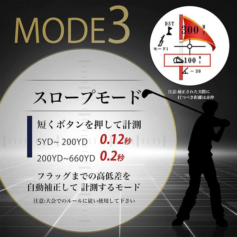 NINJOR GOLF(ニンジャーゴルフ）ゴルフ レーザー 距離計 高低差補正 防水機能 0.1秒計測 ピンサーチ 型番NJ007 レーザー レーザー GOLF ニンジャーゴルフ ゴルフ 距離計 高低差補正 防水機能 1秒計測 ピンサーチ 型番NJ007