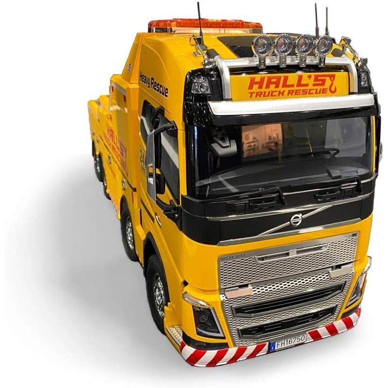 ブランド タミヤ 1/14 電動RCビッグトラックシリーズ No.62 1/14 ボルボ FH16 グローブトロッター 750 8x4 レッカートラッ 【HOV2470473739】(88448円)