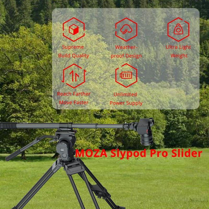 MOZA Slypod Pro Slider 電動 一脚 カメラスライダー 軽量カーボン