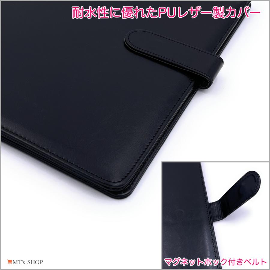 クリップボード A4 クリップ ファイル PUレザー 二つ折り 書類