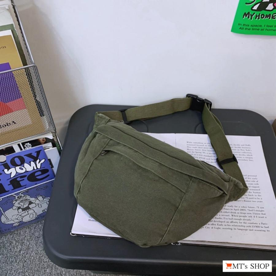 グレー キャンバス スリングバッグ グレー キャンバス スリングバッグ