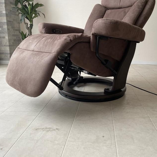 電動パーソナルチェアー 特殊ファブリック仕様 2モーター仕様 USB