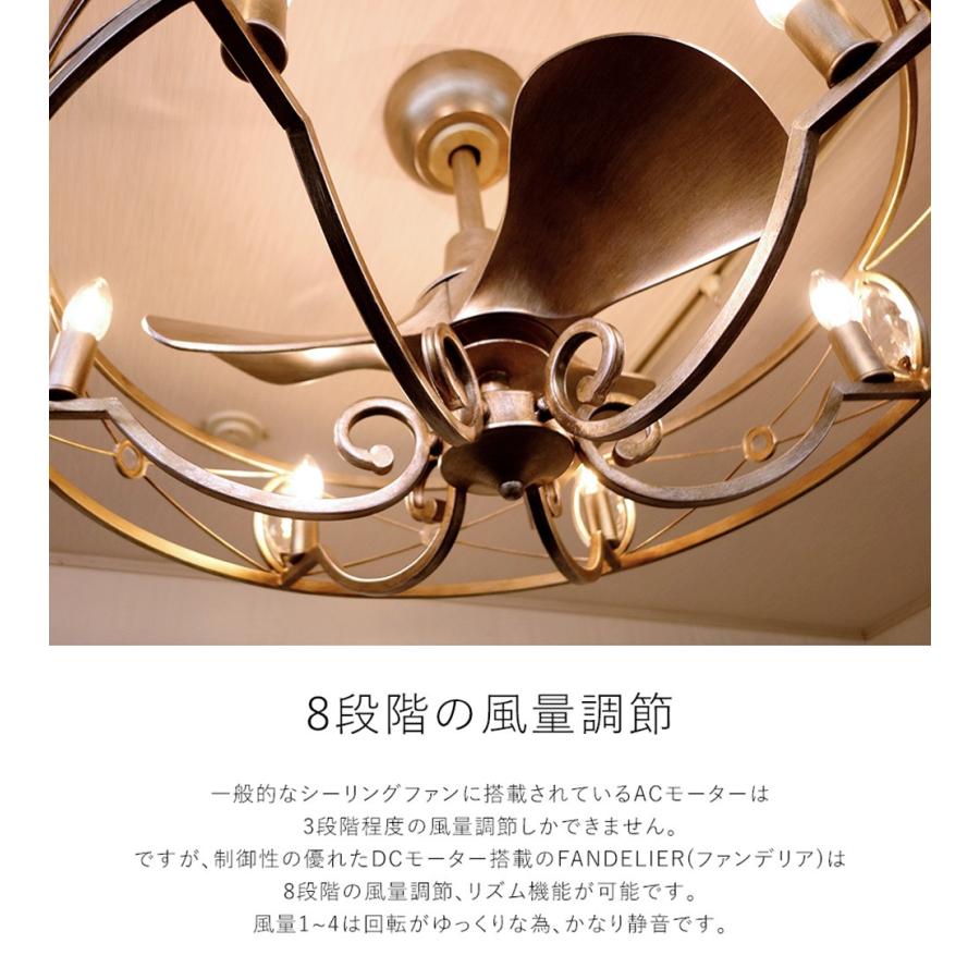 シーリングファンライト DCモーター LED リモコン 風量8段階 タイマー