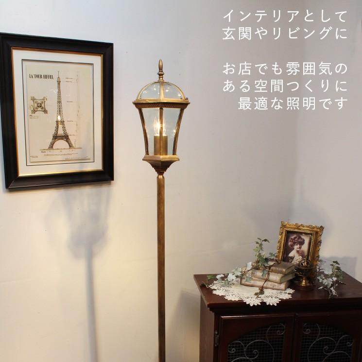 K. アンティーク 街灯風 スタンドライト 照明 樽 / NJ-0073 1F