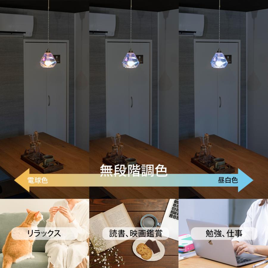 ペンダントライト LED 1灯 おしゃれ 北欧 オーロラ 照明 レオンmini