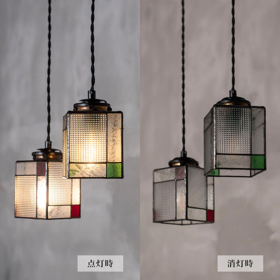 ペンダントライト 受注生産 東風 茜 翠 こち 四角 LED電球付属