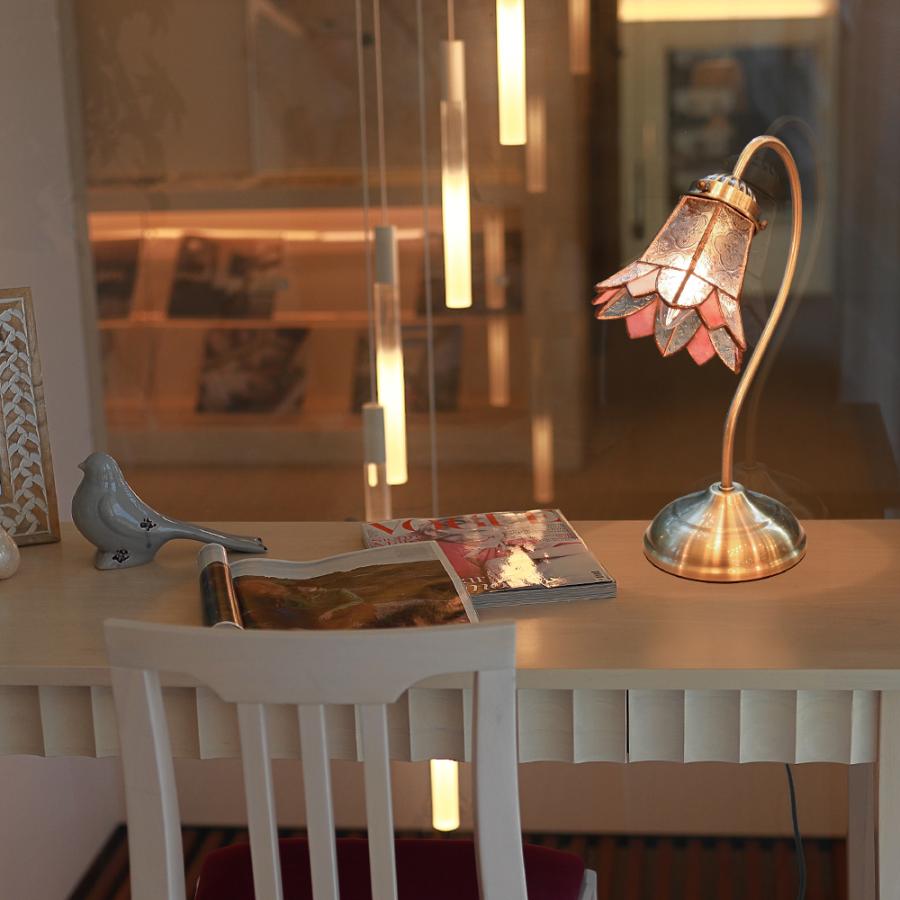 テーブルランプ 受注生産 灯花 とうか LED電球付属 照明 ステンド