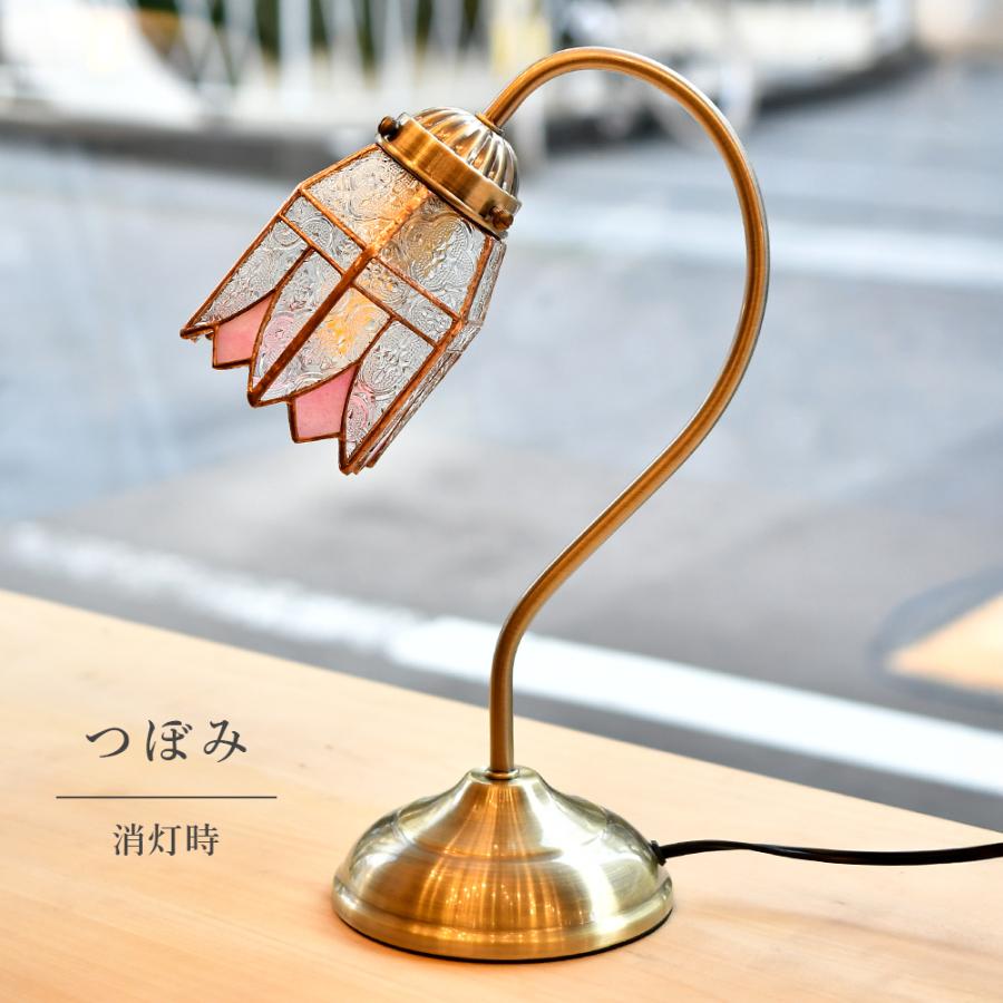 テーブルランプ 受注生産 灯花 とうか LED電球付属 照明 ステンド
