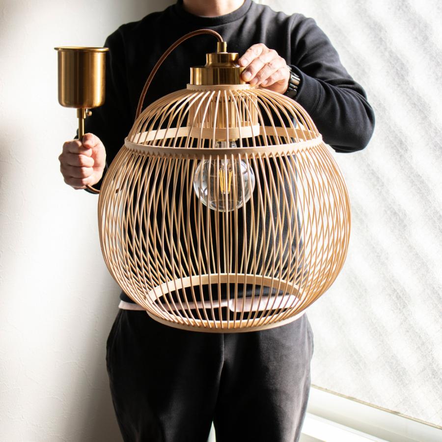 ペンダントライト 和風 和室 和モダン 和 照明 おしゃれ 新生活 竹製