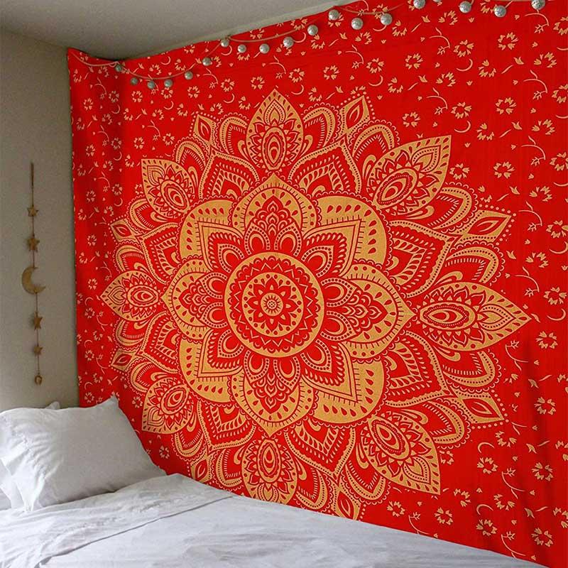 タペストリー インド 曼荼羅 ヨガ ヒッピー Kk 0173 Mu Tech 通販 Yahoo ショッピング