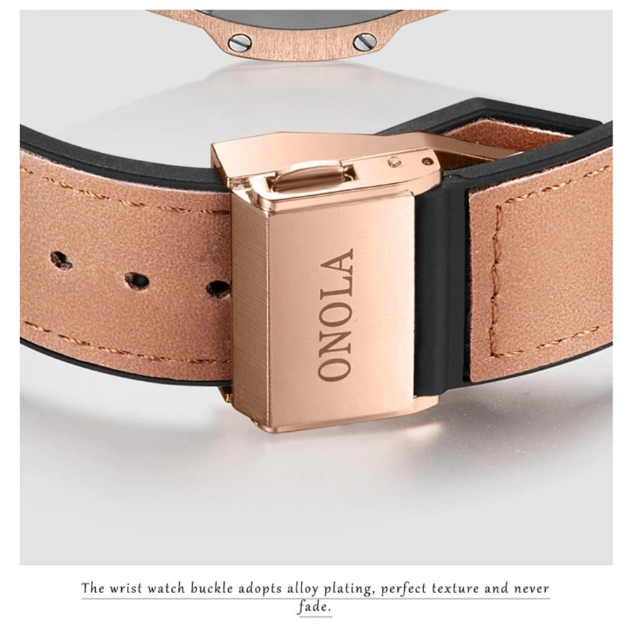 メンズ腕時計ブランド 高級ファッション ユニーク スポーツ 革クォーツ