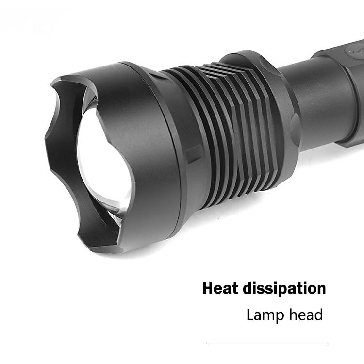 明るい懐中電灯 高輝度懐中電灯 強力 40000ルーメン XHP50 : MU-TECH