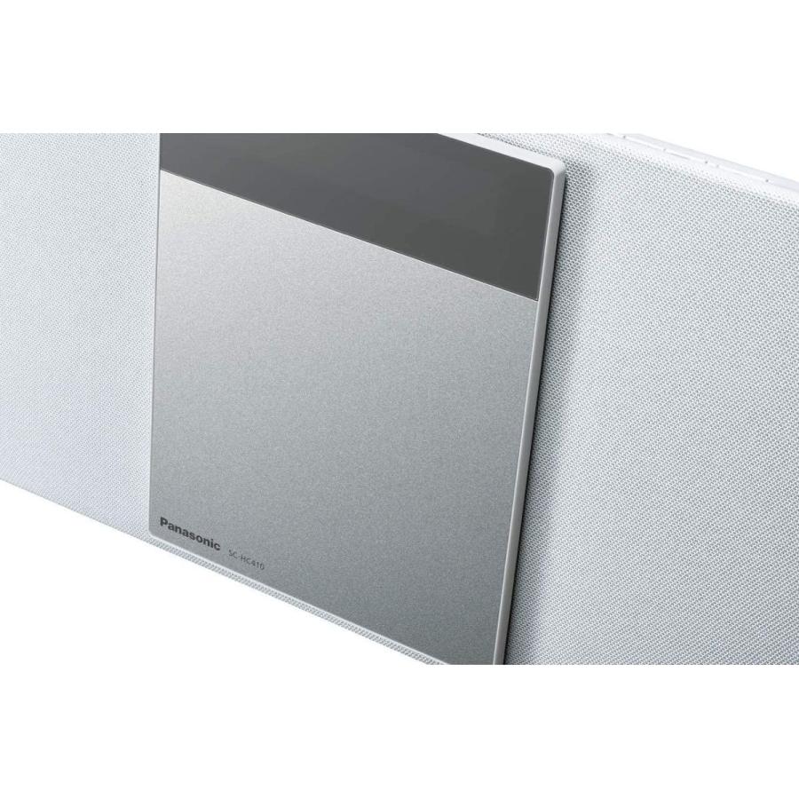 パナソニック ミニコンポ FM/AM 2バンド Bluetooth対応 4GBメモリー内蔵 ホワイト SC-HC410-W ミニコンポ FM/AM 2バンド Bluetooth対応 4GBメモリー内蔵 ホワイト SC HC410