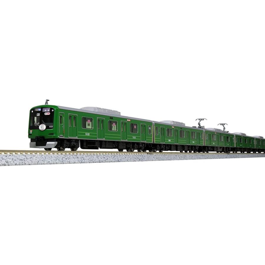 KATO Nゲージ 東急電鉄 東横線 5000系 青ガエル ラッピング編成8両セット 特別企画品 10-1456 鉄道模型 電車 Nゲージ 東急電鉄 東横線 5000系 青ガエル ラッピング編成8両セット 特別企画品 鉄道模型 電車
