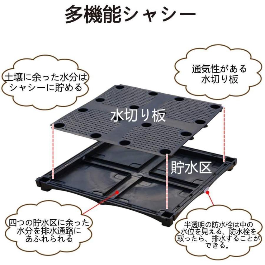 HRS プランター ガーデンボックス プランターボックス 組立式 プラスチック製 園芸 鉢植え入れ ベランダ・屋上・庭 〔花、植物、野菜〕栽 プランター ガーデンボックス プランターボックス 組立式 プラスチック製 園芸 鉢植え入れ ベランダ 屋上 庭 〔花 植物 野菜〕栽
