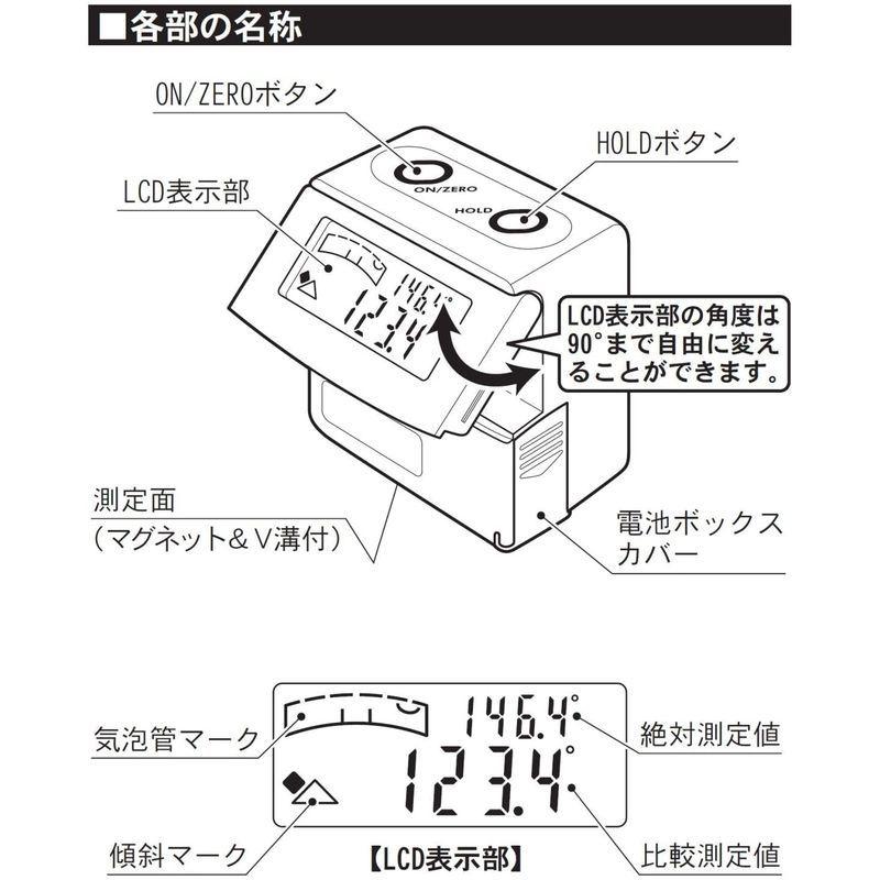 新潟精機　SK　デジタルレベルボックス　マグネット付　DB-180B