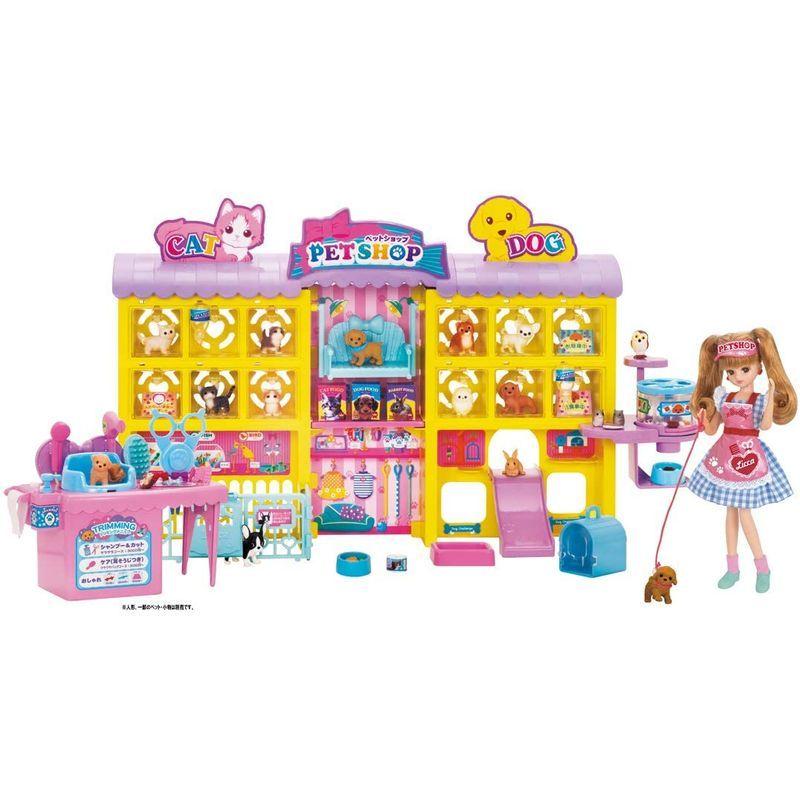 【新登場】 リカちゃん わんにゃんトリマー にぎやかペットショップ 【2204958484】(12300円)