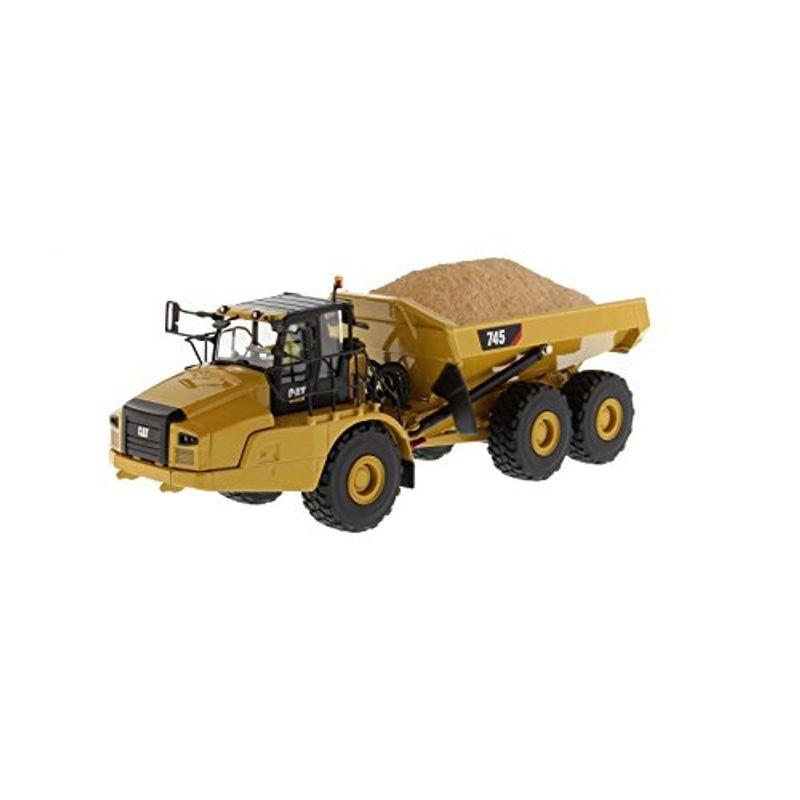 ダイキャストマスター ハイラインシリーズ 1/50 Cat 745 アーティキュレート ダンプトラック 塗装済み完成品 DM85528