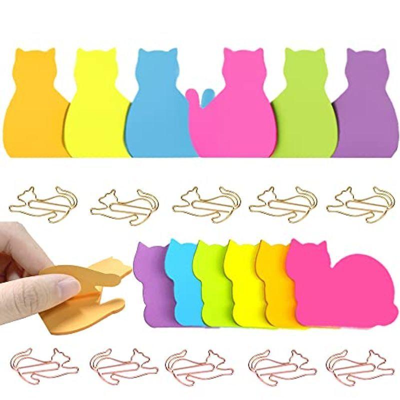 Qinnkjia ふせん かわいい ねこ おもしろい 付箋 ゼムクリップ しおり おしゃれ 可愛い文房具 セット 付箋360枚 ゼムクリップ Mushop 通販 Yahoo ショッピング