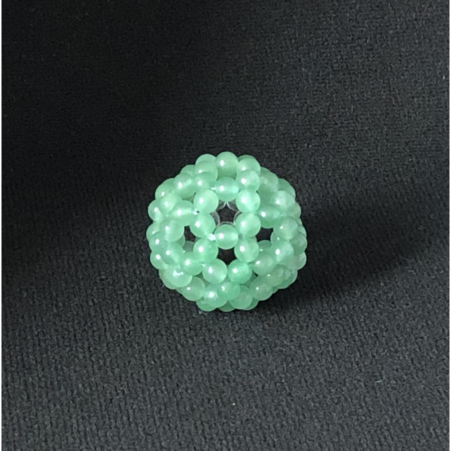 パワーストーン 神聖幾何学 フラーレン アベンチュリン　4mm球　グレートセントラルサン 浄化 魔除け 置き物 | 